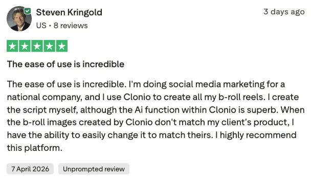 Steven reviewing CodeSpring's ease of use